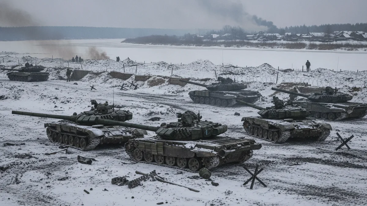Putins Truppen versuchten einen Panzerdurchbruch – der Plan ging nicht auf