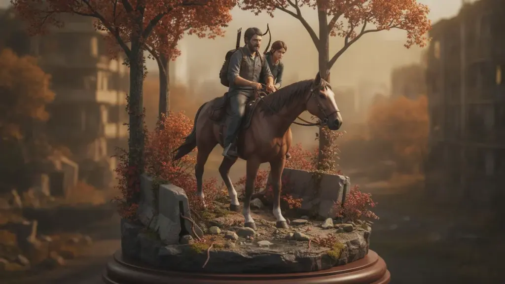 The-Last-of-Us-Fans können sich auf seltene Joel-und-Ellie-Statue freuen