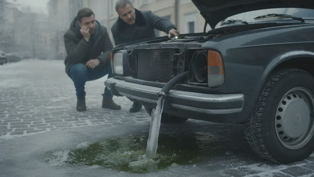 Vergessene Kühlflüssigkeit im Winter? So zerstören Sie Ihr Auto langsam, aber sicher