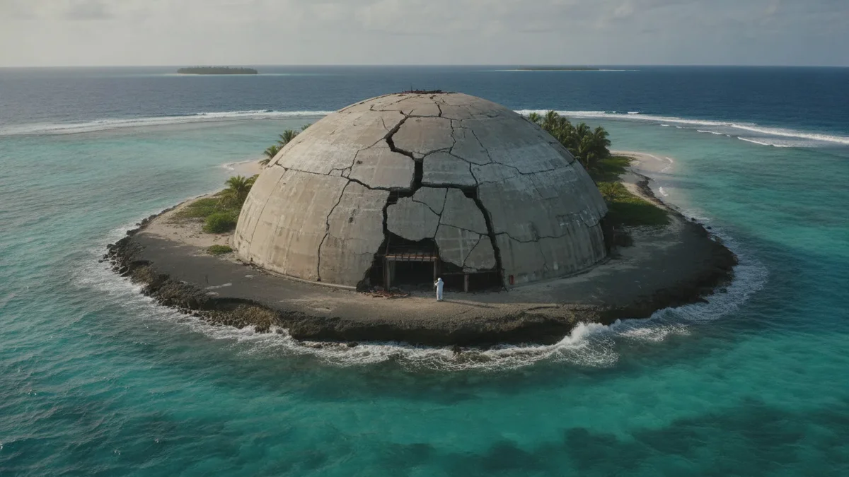 Atomare Zeitbombe im Klimawandel: Marodes Nukleargrab im Pazifik setzt Risiken frei