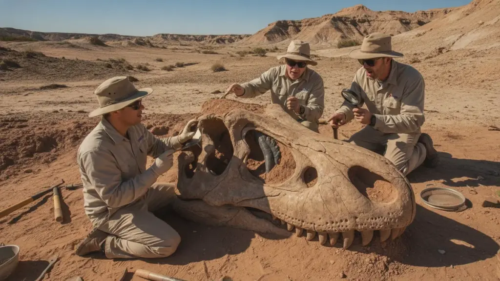 Eingeklemmter T.-rex-Zahn in Dinosaurierschädel enthüllt aggressive Jagdstrategie