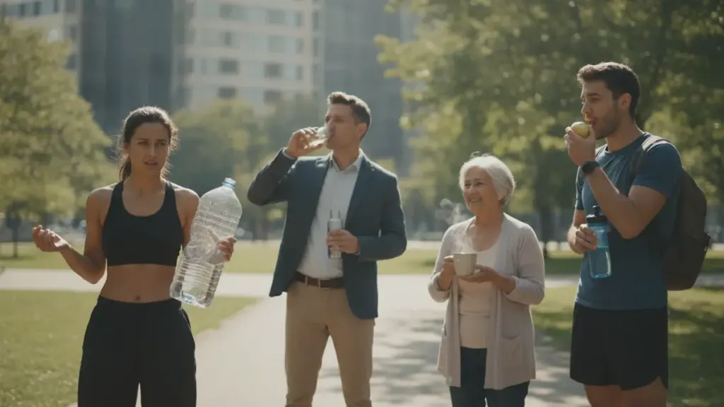 Muss man wirklich täglich eineinhalb Liter Wasser trinken?