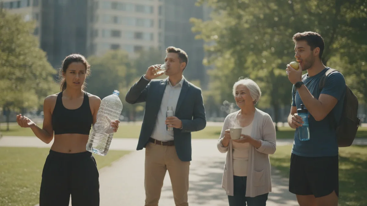 Muss man wirklich täglich eineinhalb Liter Wasser trinken?