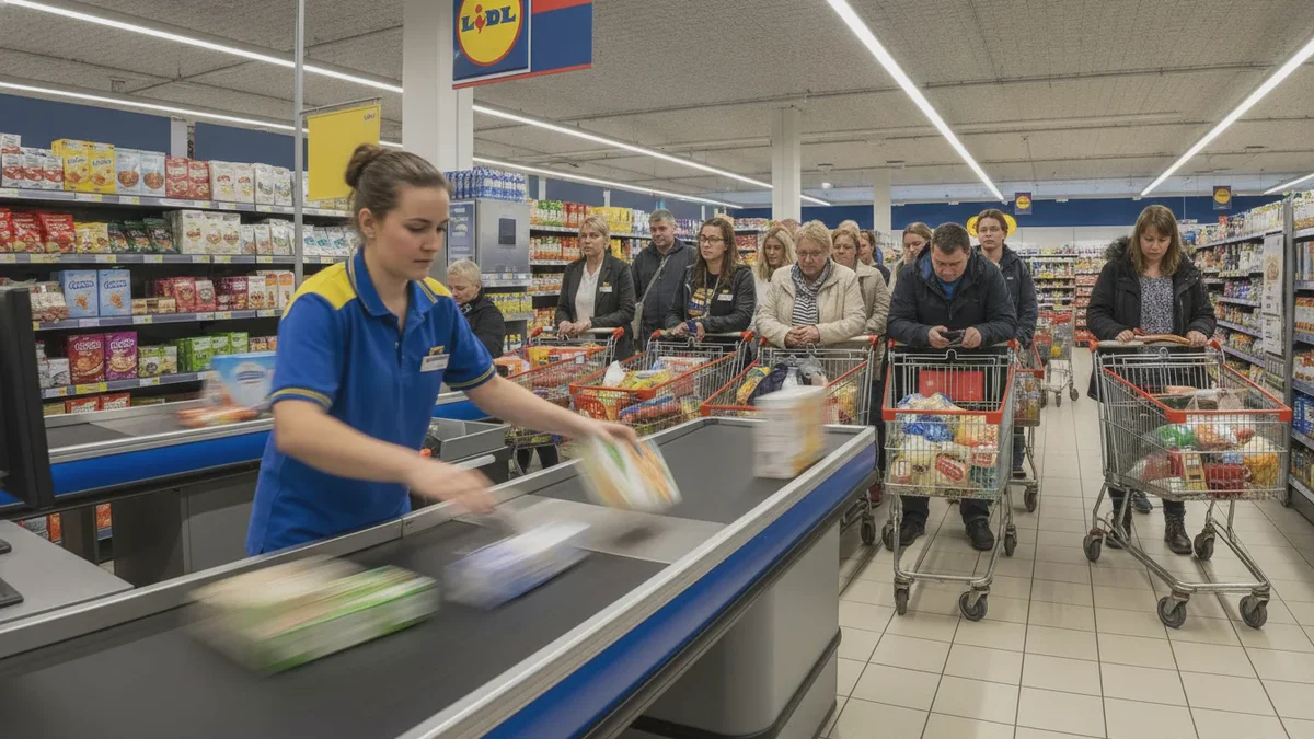 Warum Lidl-Kassiererinnen an der Kasse so unglaublich schnell sind