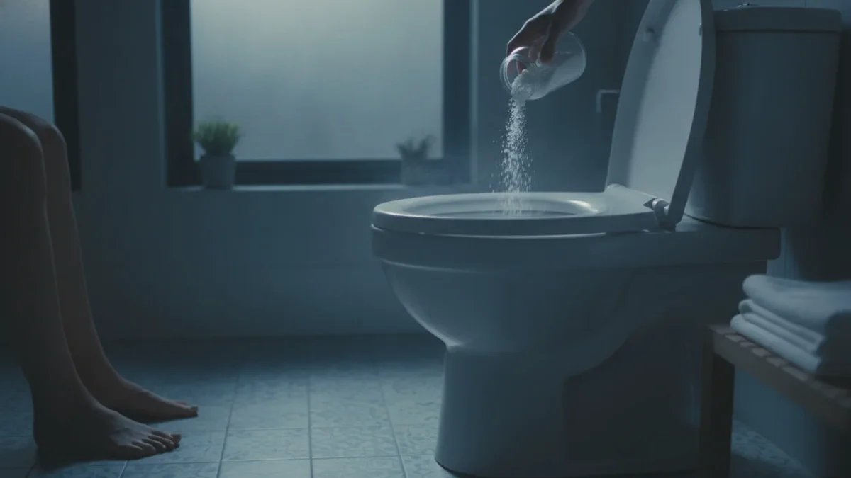 Eine Handvoll Salz kurz vor dem Schlafen in die Toilette schütten – der Unterschied am Morgen