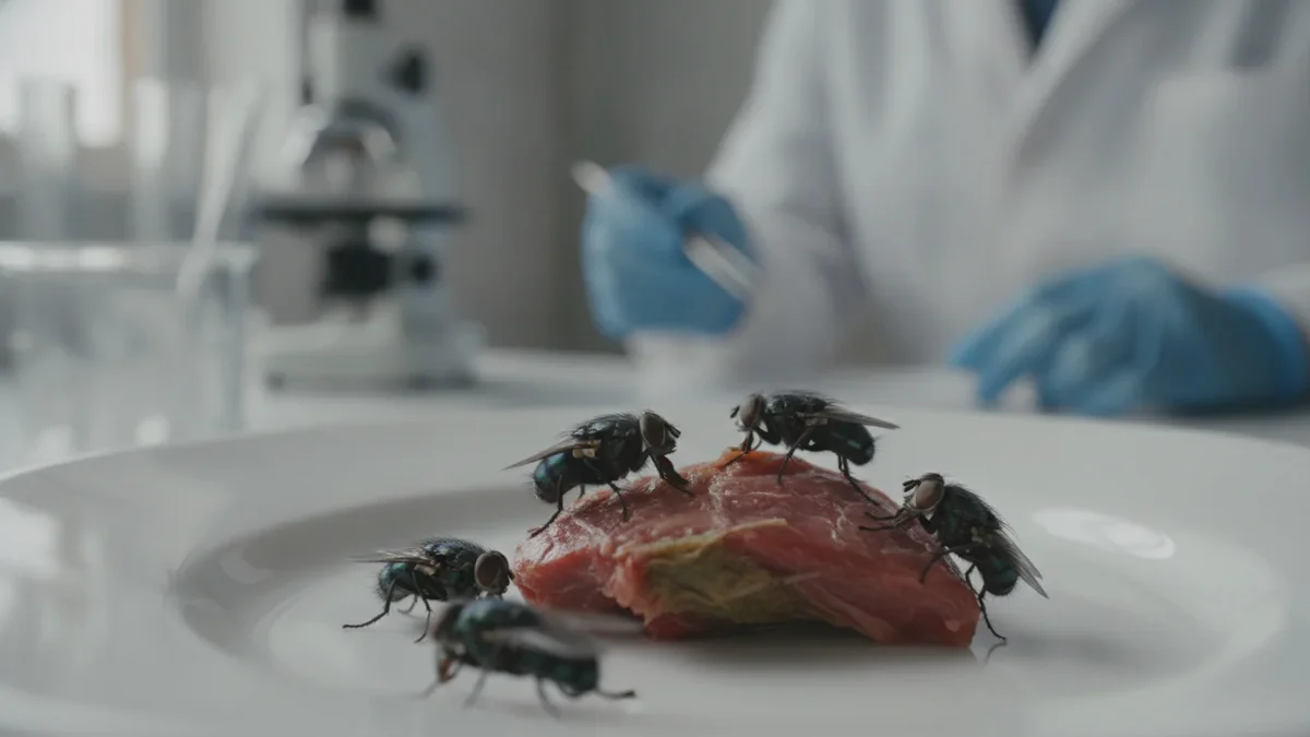 Der Geruch von verwesendem Fleisch könnte die tödliche Fliege aufhalten