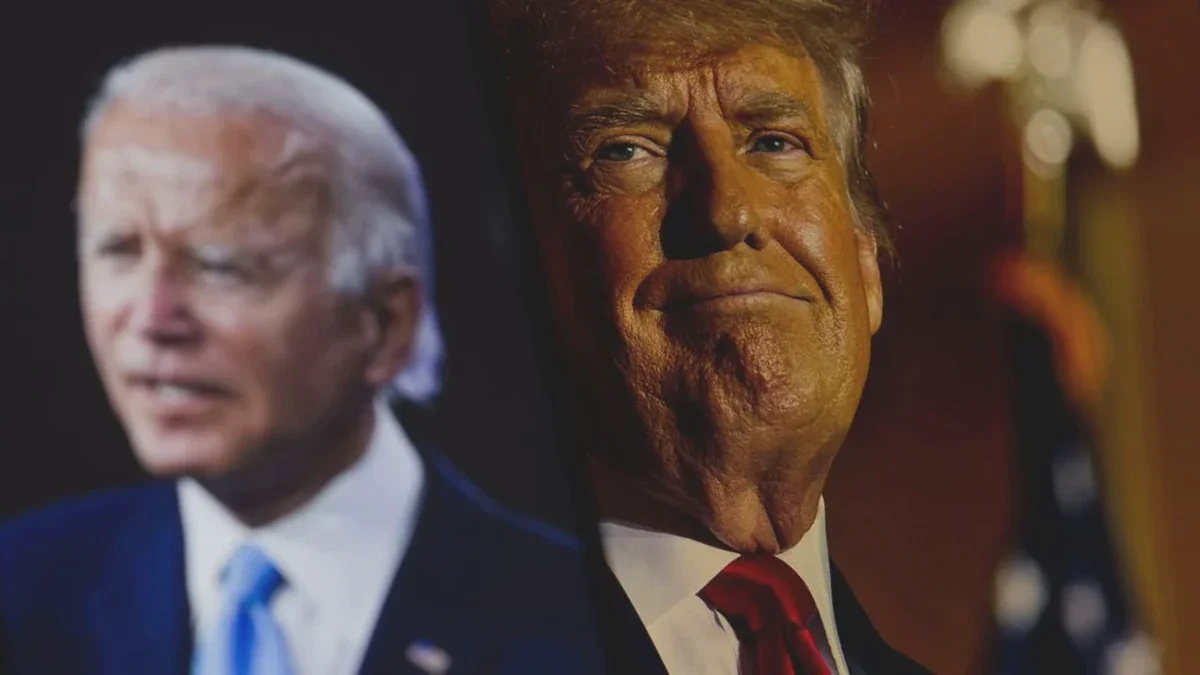 Trump brachte das Publikum zum Lachen, nachdem er ein flüchtendes Kleinkind auf der Bühne gerettet hatte