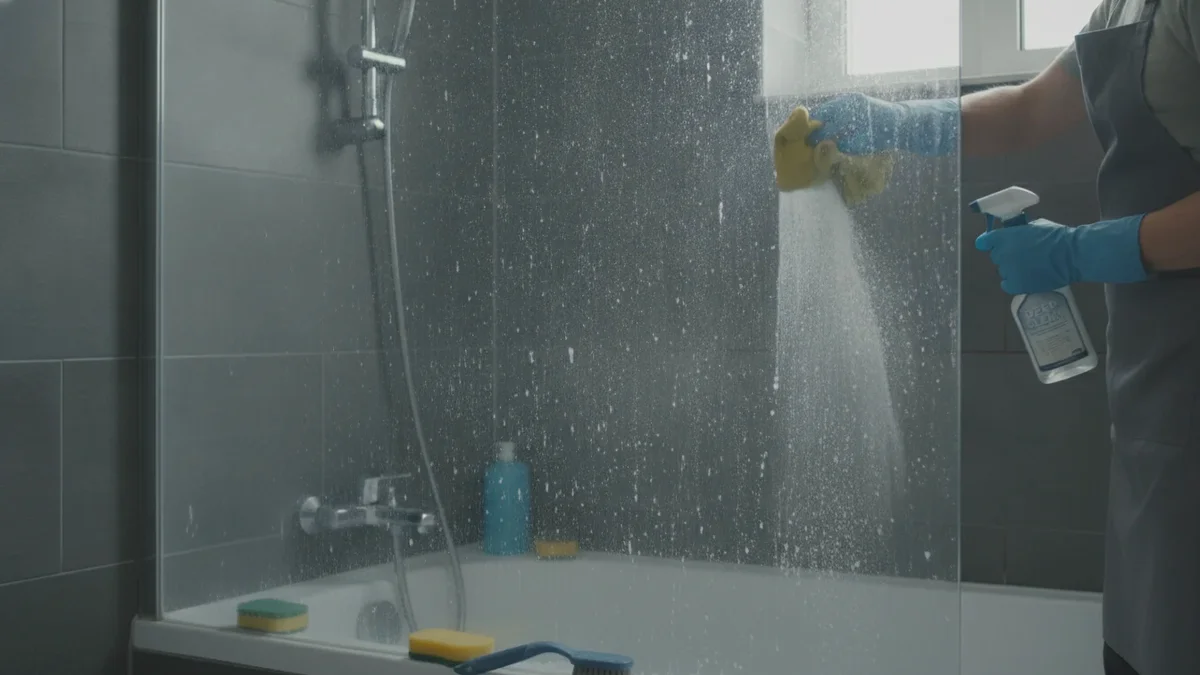 Vergessen Sie Natron und Essig: So einfach entfernen Sie Kalk in der Dusche