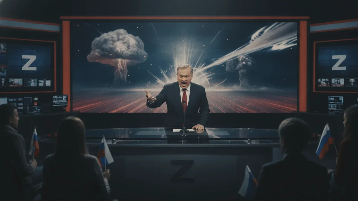Putins Propagandist droht den USA mit Atomschlag: „Es wird nichts übrig bleiben“