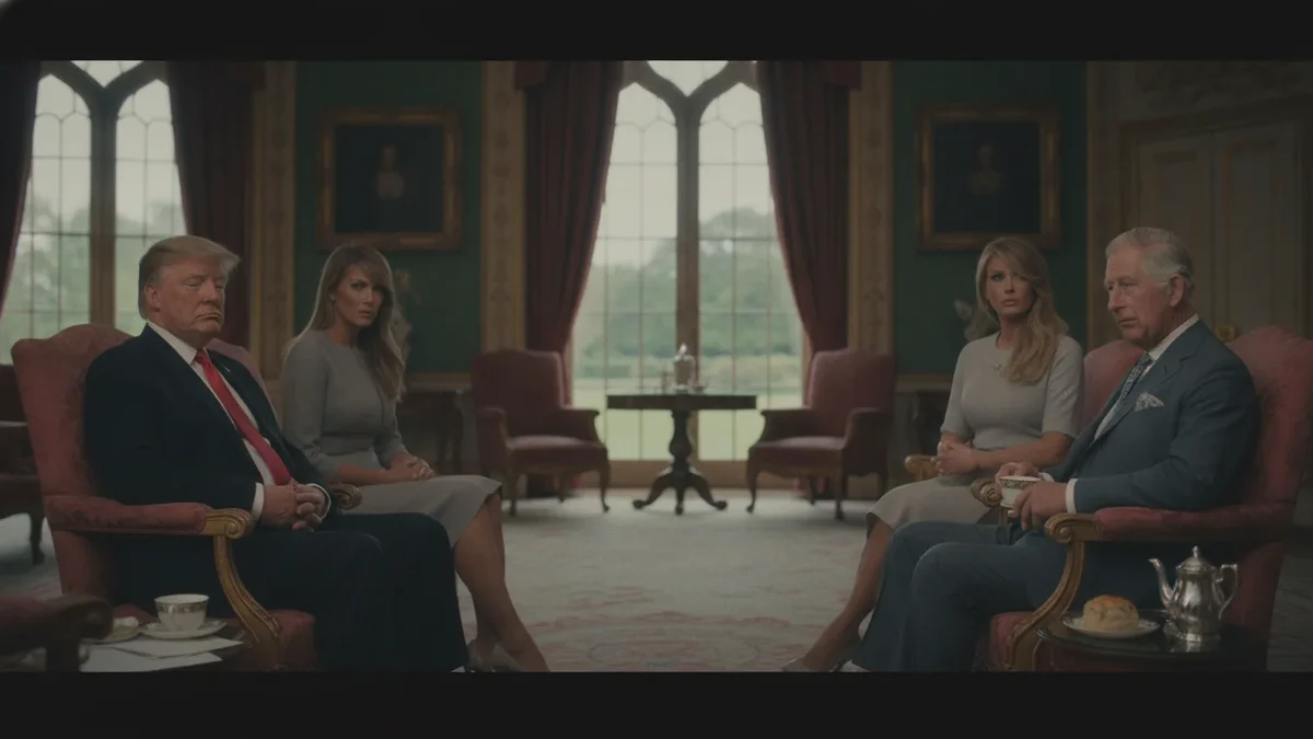 Melania gibt zu: Trump hat sich beim Treffen mit König Charles „furchtbar gelangweilt“