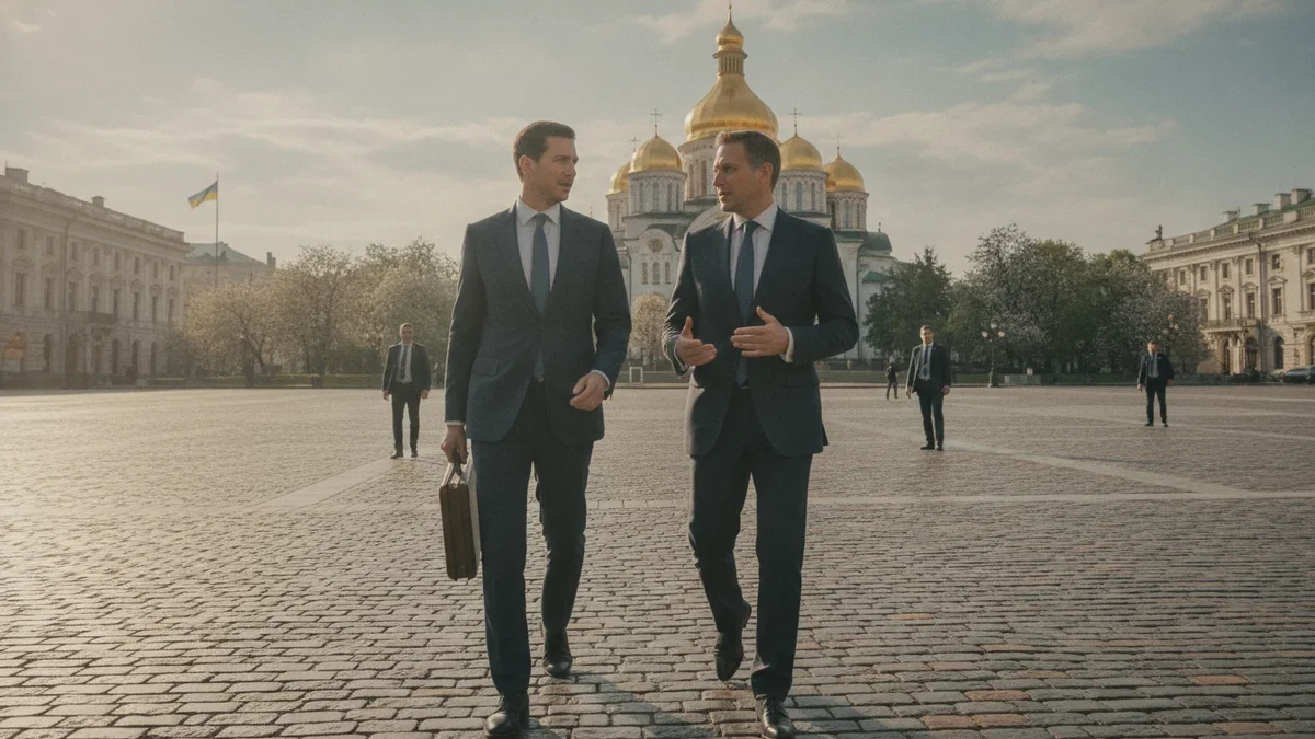 Kushner und Witkoff in Kiew: Friedensvertrag soll Russland und Ukraine gleichermaßen nützen