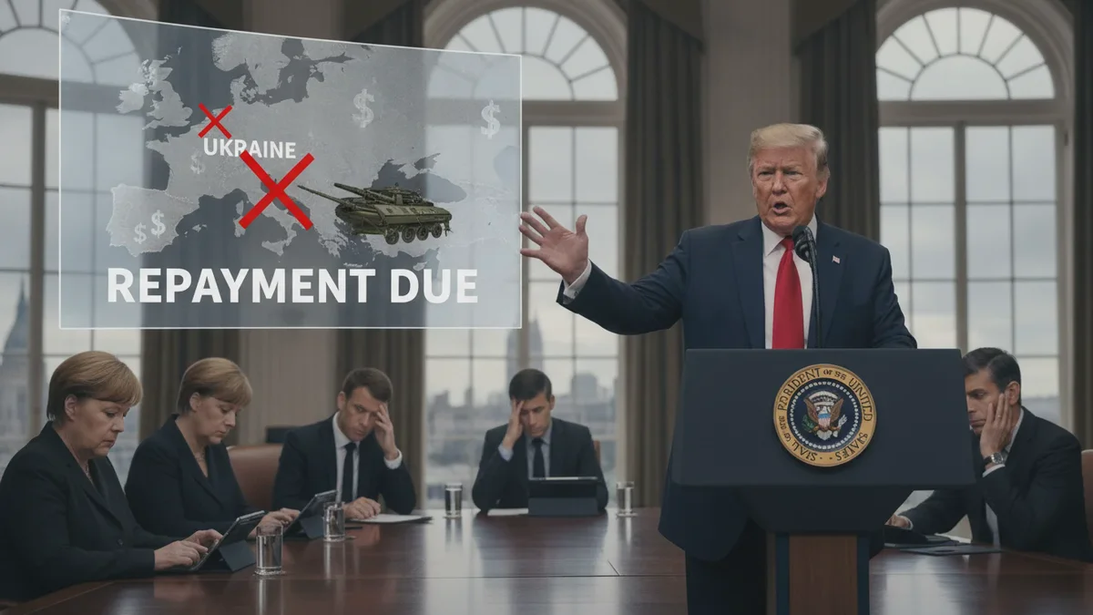 Trump greift Europa wegen Ukraine-Hilfe scharf an: „Dieses Geld wollen wir zurück“